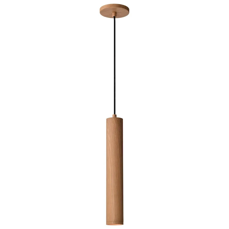 Century 12 Watt 16  LED Pendant Ash Wood Finish - Ash Wood