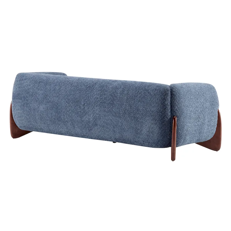 Alma Upholstered Boucle 3-Seat Sofa by Christopher Knight Home