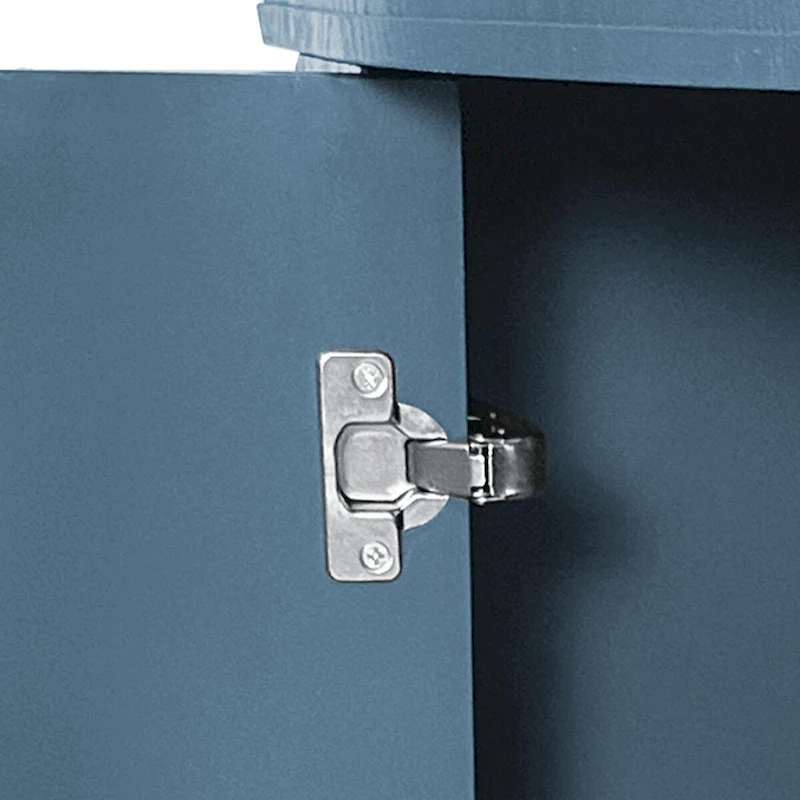 47.2-Inch Wooden Console Table & Coffee Bar Cabinet