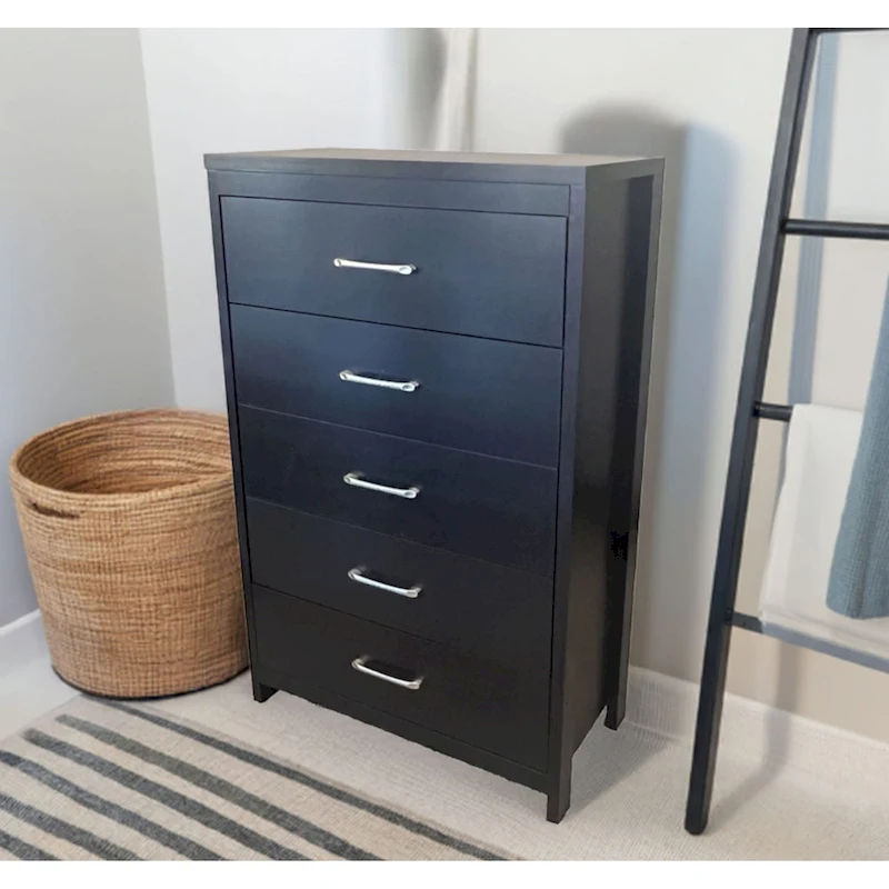 Slide Logic 5 Drawer Upright Dresser