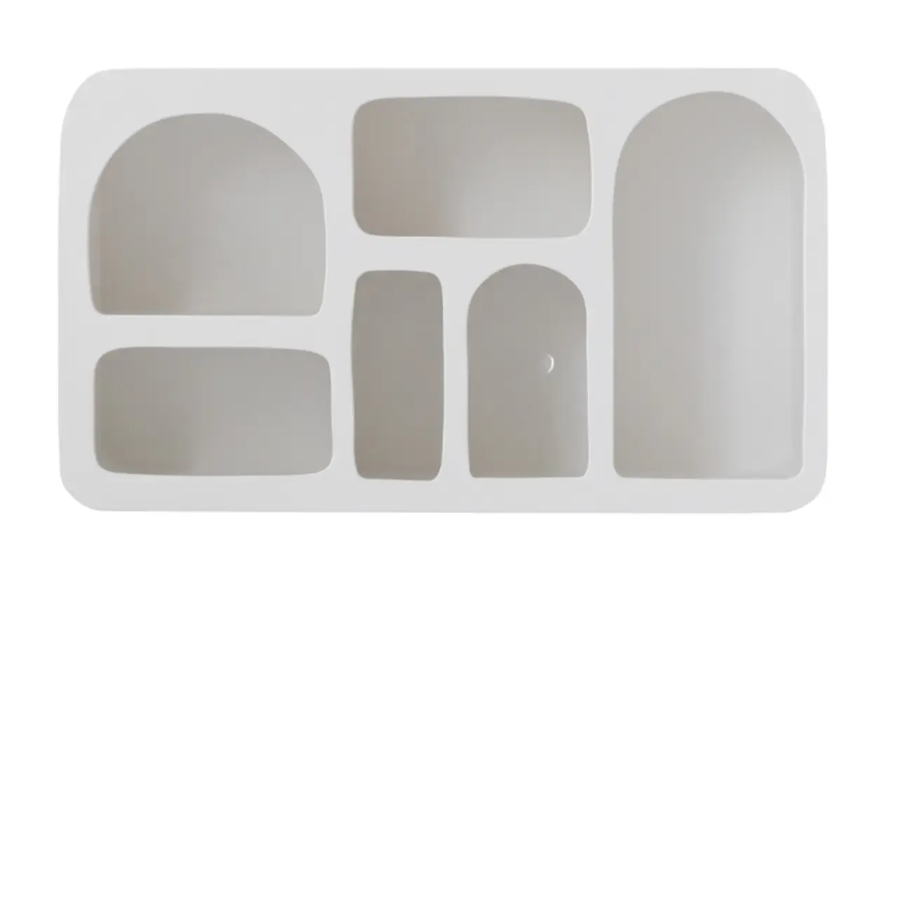 White Wooden Dining Hutch Display Cabinet with Shelves