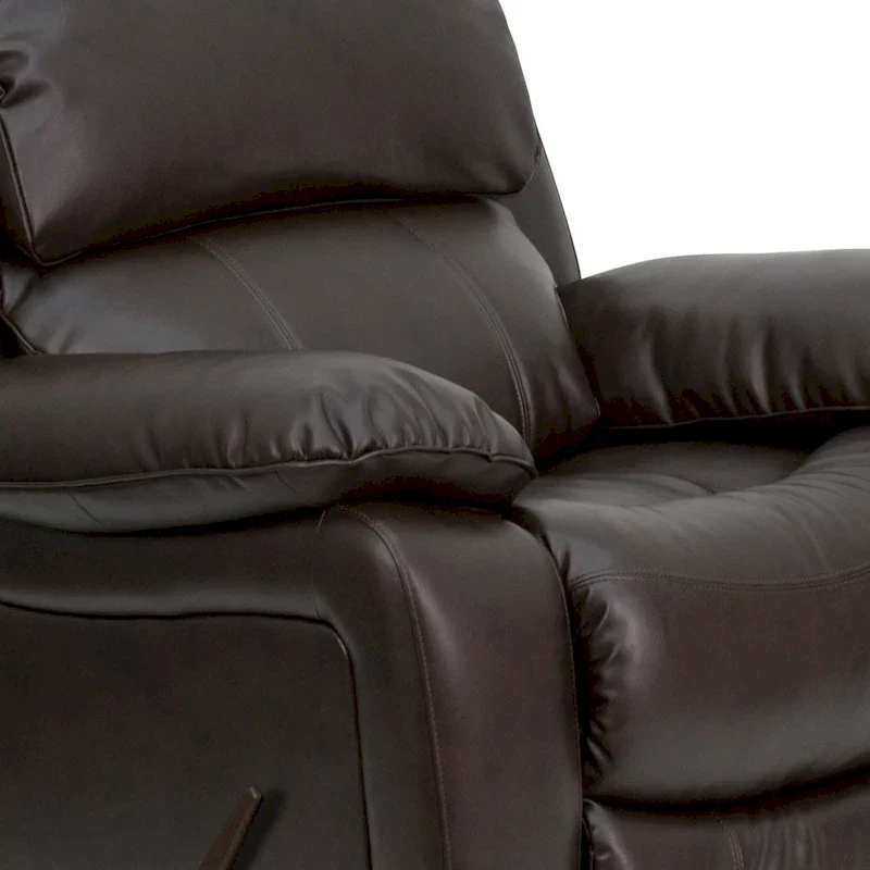 LeatherSoft Rocker Recliner