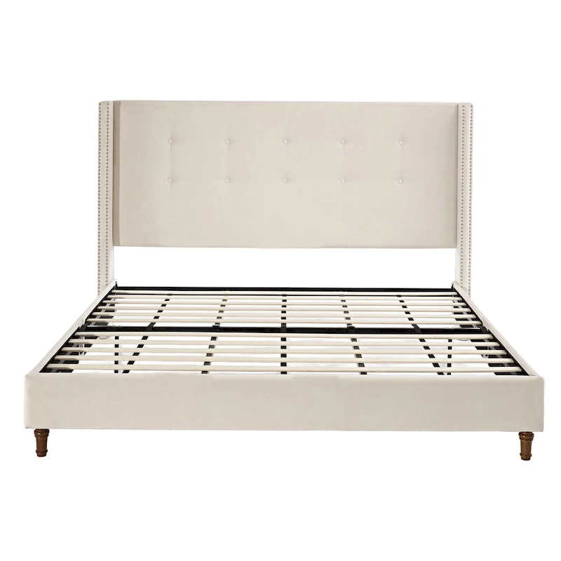 54 High Headboard Peyton Upholstered King Bed