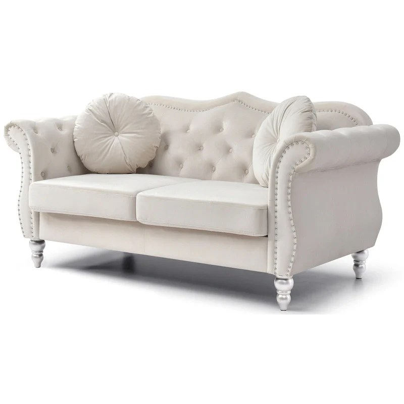 Hollywood Velvet Loveseat