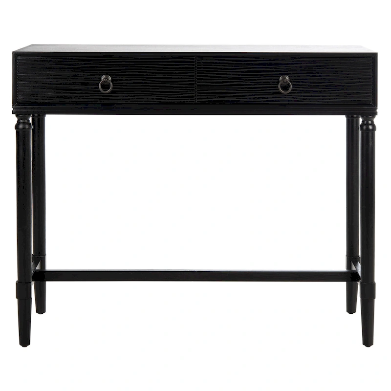 SAFAVIEH Barbra 2-Drawer Console Table - 35.5 W x 13 L x 29.5 H - 36Wx13Dx30H