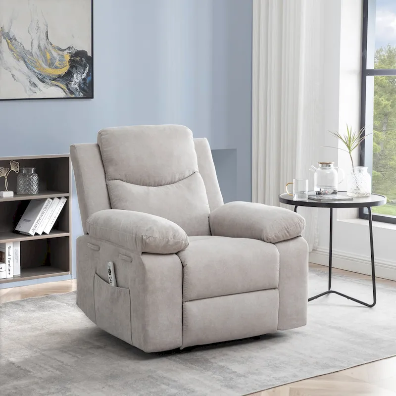 Power Recliner Chair with Adjustable Massage and Heating