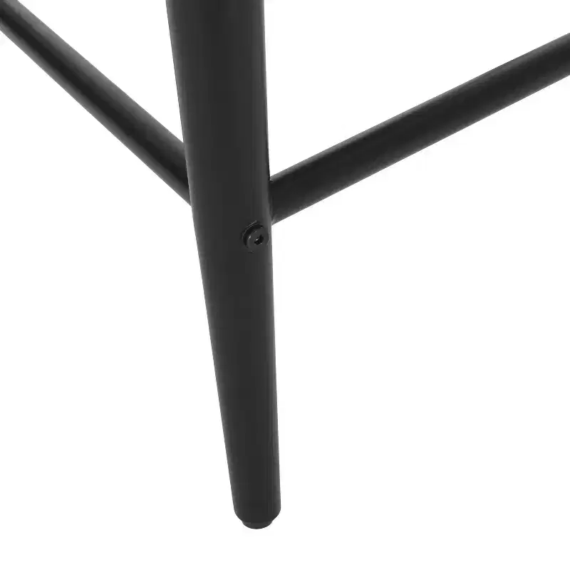 Christopher Knight Home Alger Modern Fabric Upholstered Iron 25 Inch Counter Stools (Set of 2)