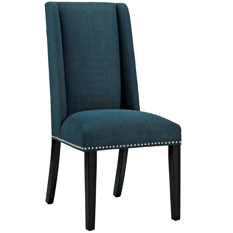 Fabric Upholstered Dining Chairs (Set of 2)