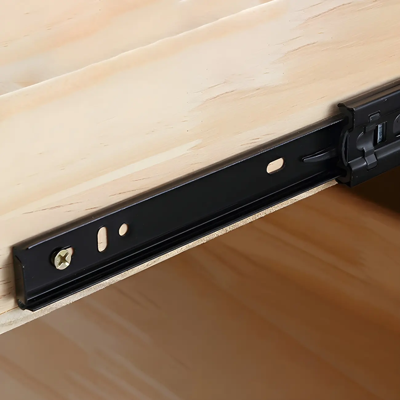 Low Stone Top Floating Nightstand with Drawer Set of 2