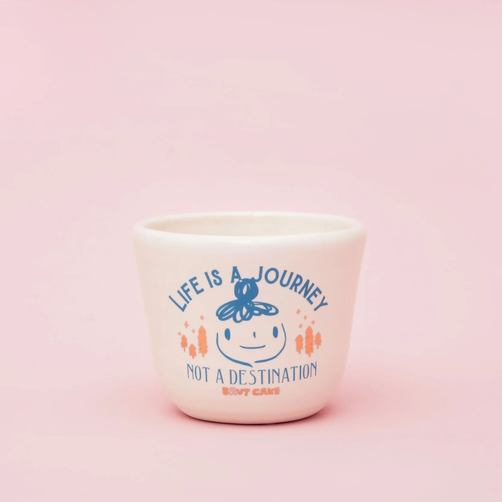 Brut Cake 100 Smiling Mugs Uplift Series Hope 9.5cm