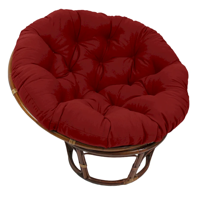 52-inch Solid Twill Papasan Cushion (Cushion Only)
