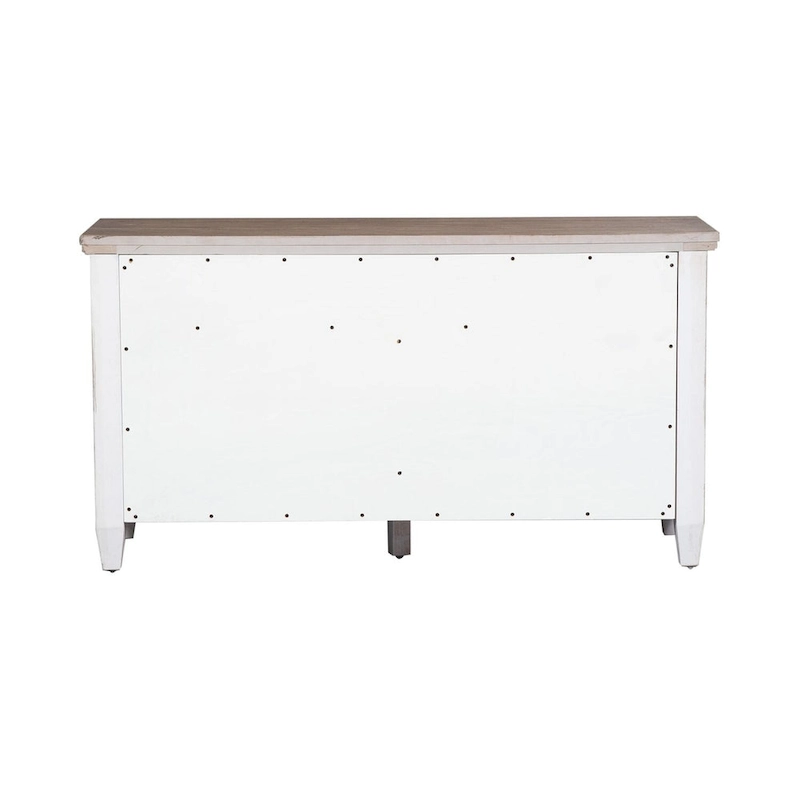 Heartland Antique White Tobacco Credenza