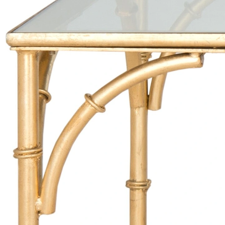 SAFAVIEH Telke Gold Coffee Table - 50 x 26 x 18 - 50Wx26Dx18H