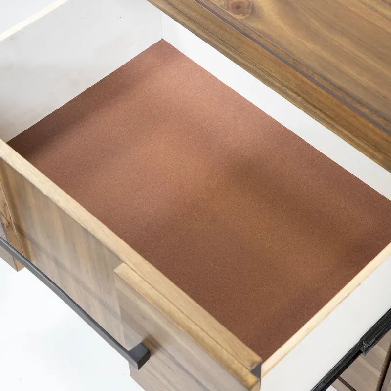 Tass Transitional Solid Wood 2-Drawer Nightstand by Furniture of America