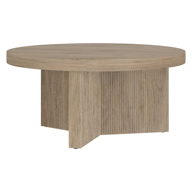 Holm 32  Wide Round Coffee Table - 32  Wide