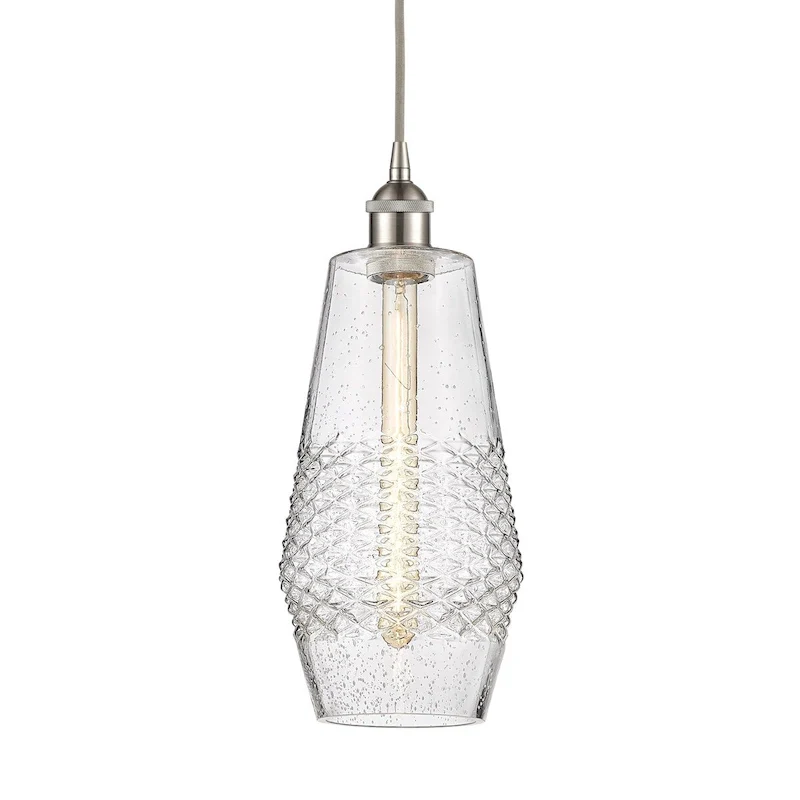 Innovations Lighting 616-1P-17-7 Windham Pendant Windham 7  Wide Mini