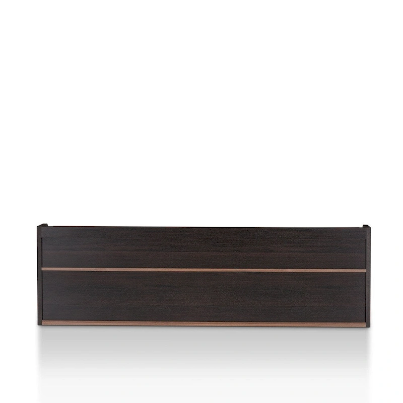 Alan Modern Walnut 73-inch 3-Drawer TV Console by Furniture of America