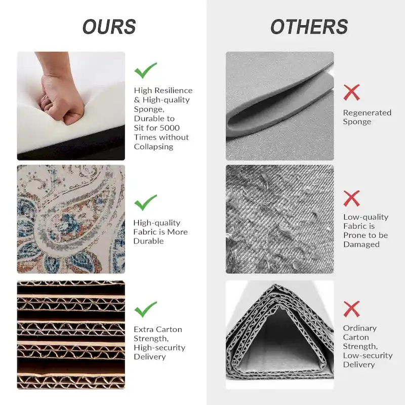 Yahweh Farmhouse Nailhead Armchair with Rolled Arms by HULALA HOME