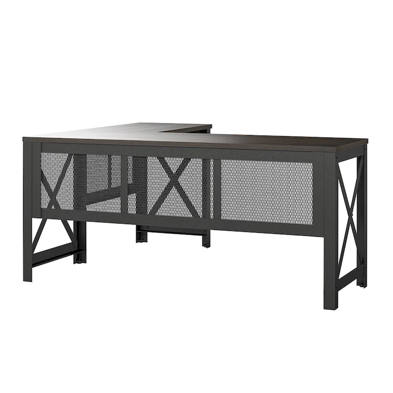 Avenue Greene Leighton L Desk with Lift Top