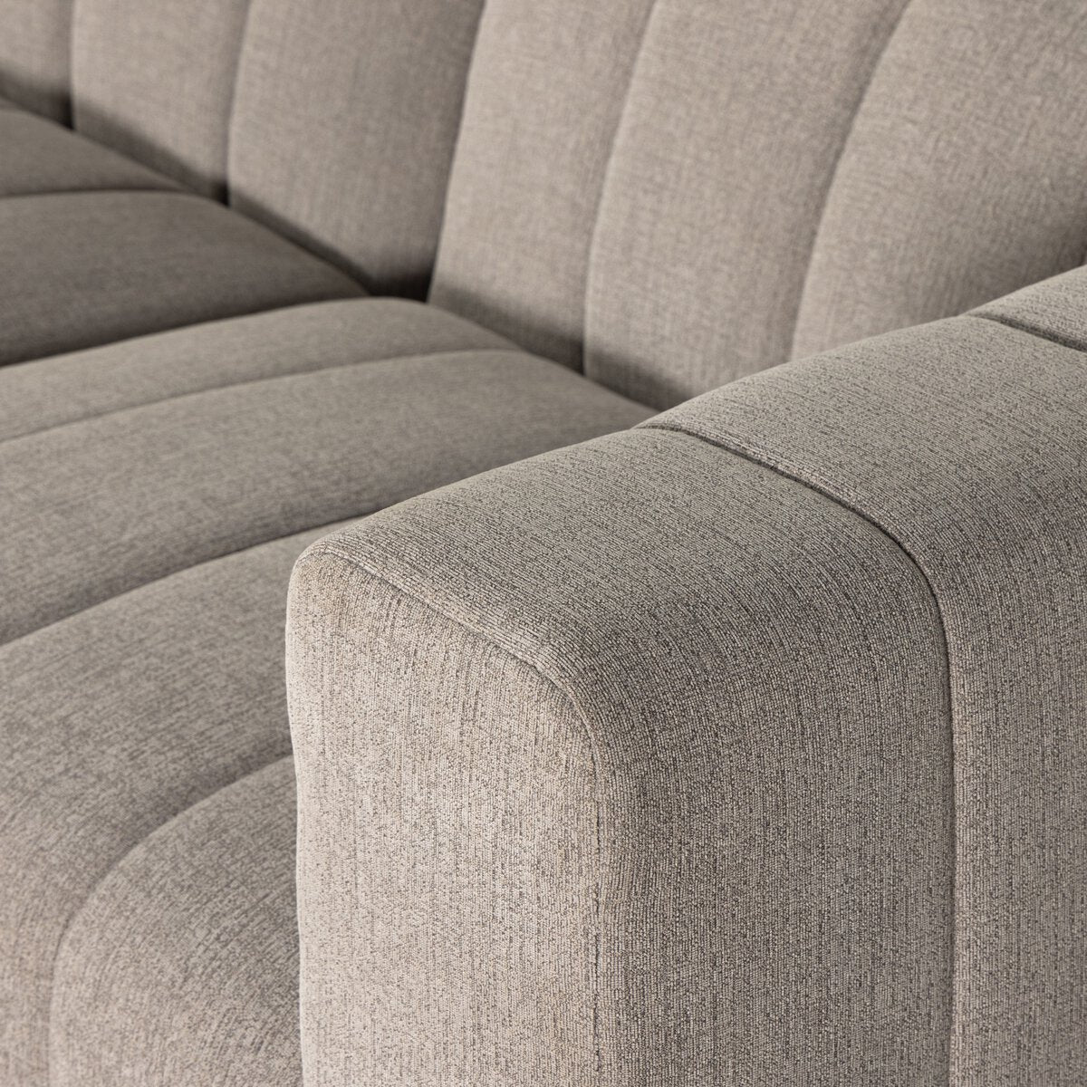 Langham Channeled Sectional/5 Pieces.