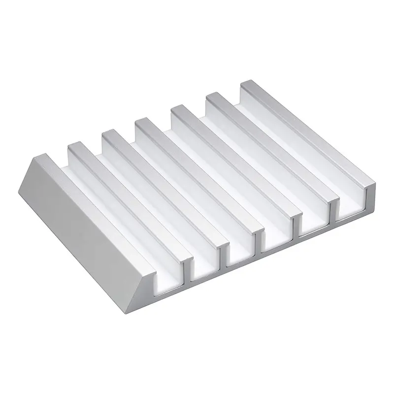 Yamazaki Home Phone and Tablet Stand - Aluminum, Aluminum - L 5.12 x W 3.94 x H 0.71 inches