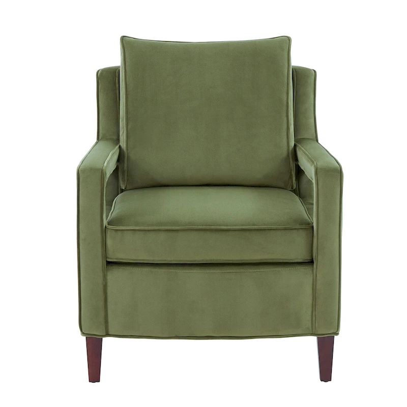 Velvet Accent Arm Chair