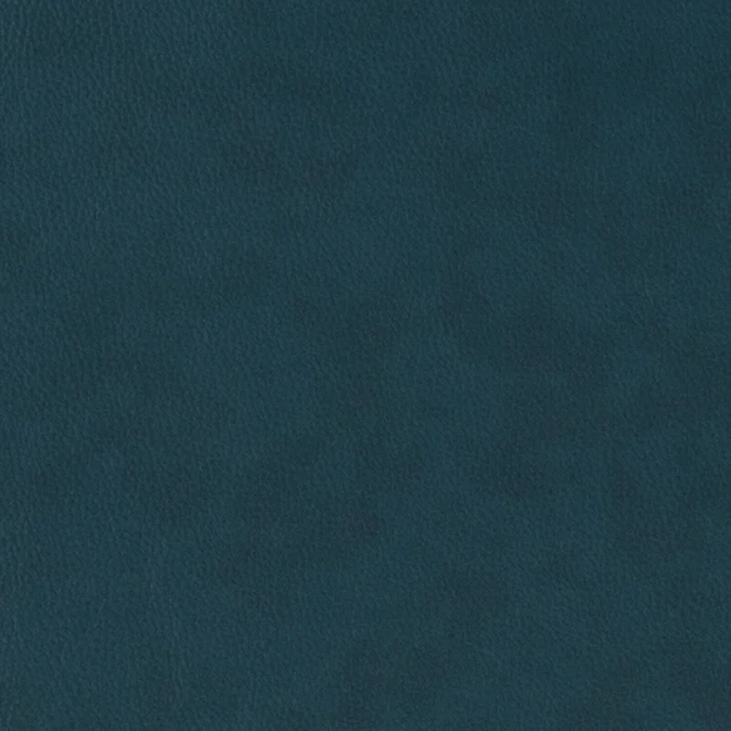 Rita Living Room 3-Seat Genuine Leather Sofa with Solid Wood Legs and Nailhead