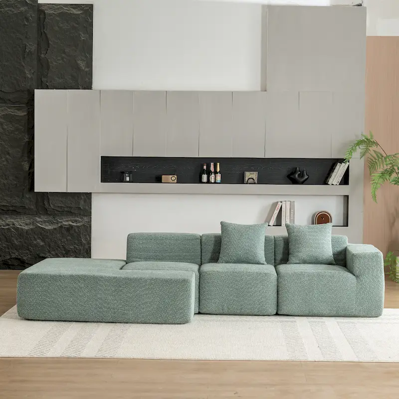 Sectional Sofa Full-compressed Sofa Couch Free-combined Sofa