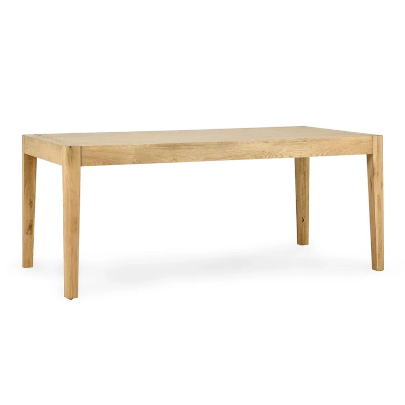 Beechgrove 72 Dining Table in Natural Brown by Kosas Home - 72Wx38Dx30H