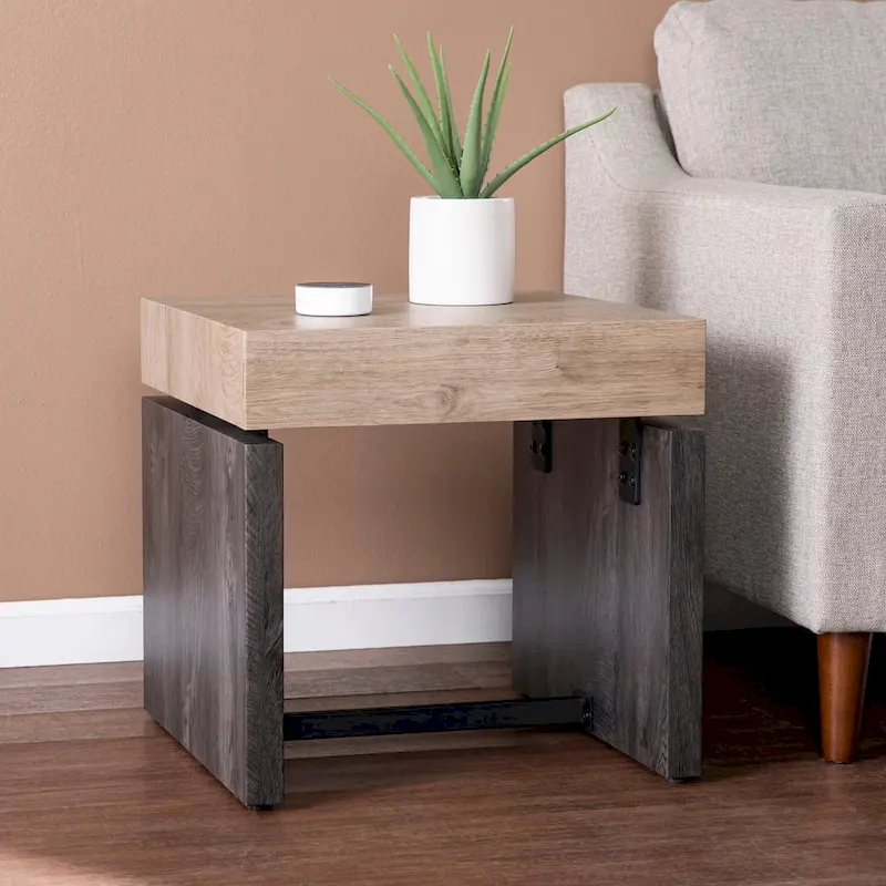 Duo-Tone Side Table