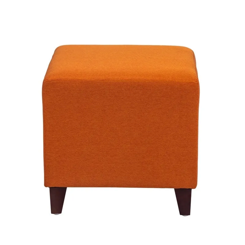 Adeco Simple British Style Passionate Cube Ottoman Footstool