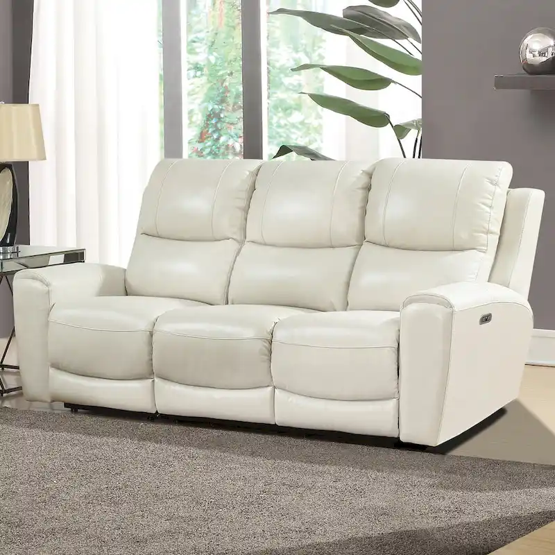 Steve Silver Fyti Top Grain Leather Power Reclining 3-piece Set