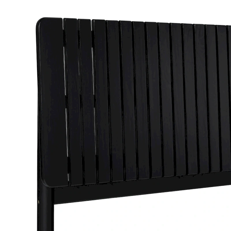 Middlebrook Designs Slatted Headboard Modern Queen Bed