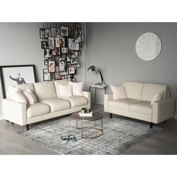 Macsen 2 Piece Living Room Set