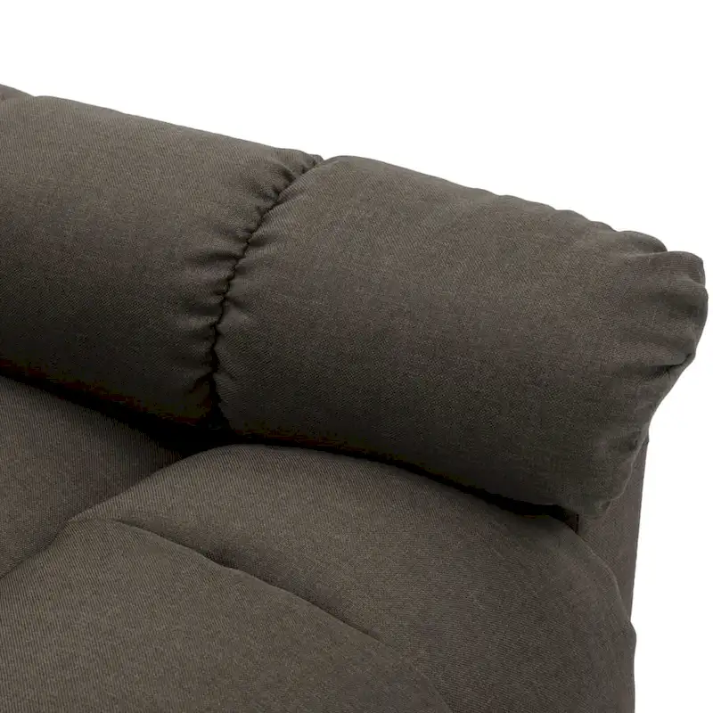 Fabric Recliner Chair - Taupe, 29.1 x 38.9 x 40.1 in