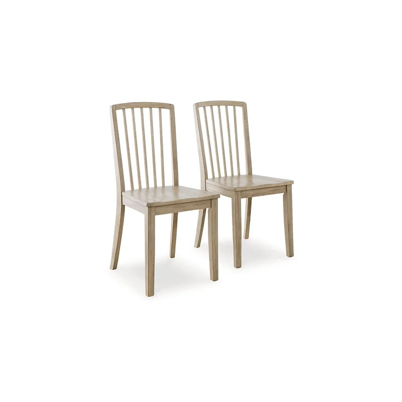 Signature Design by Ashley Gleanville Light Brown Dining Chair - 17W x 21D x 38H