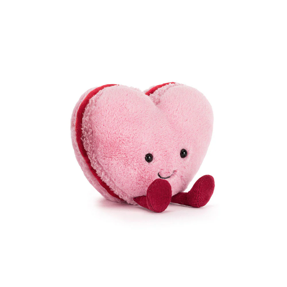 Jellycat Amuseables Colette Heart Macaron 13cm