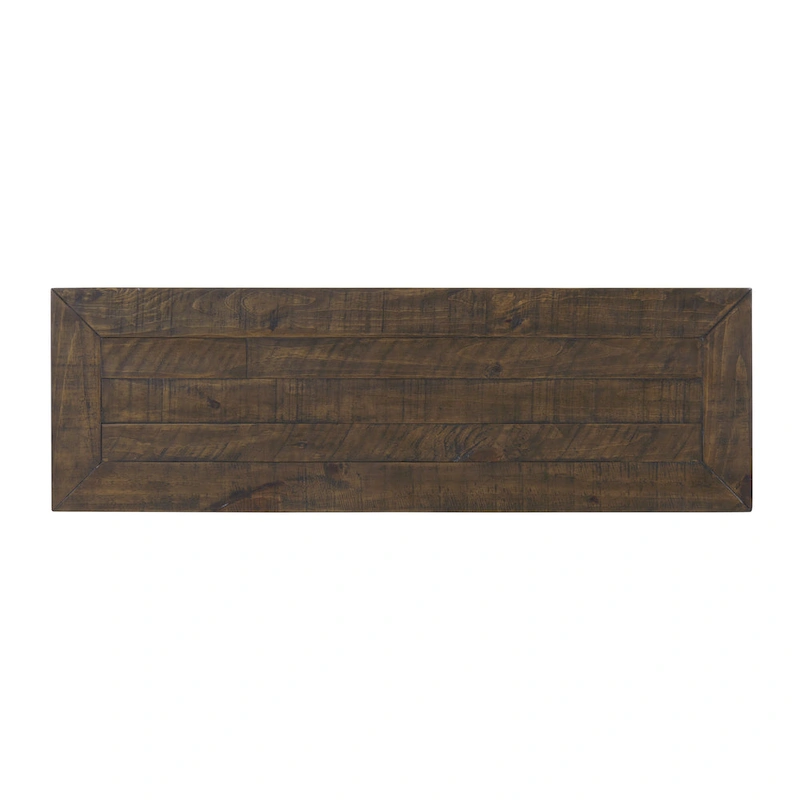 The Gray Barn Downington Solid Wood 2-Drawer Sofa Console Table