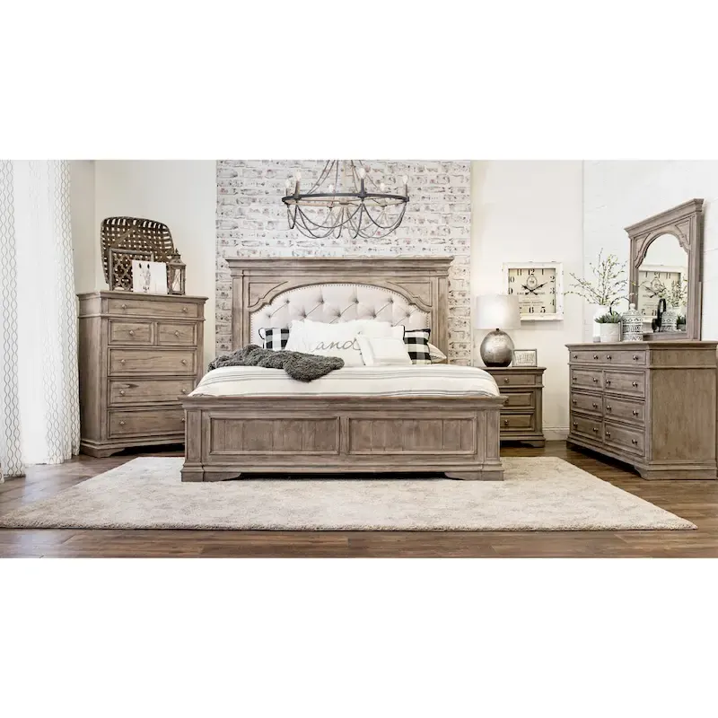 Steve Silver Havenwood 5-piece Upholstered Panel Bedroom Set