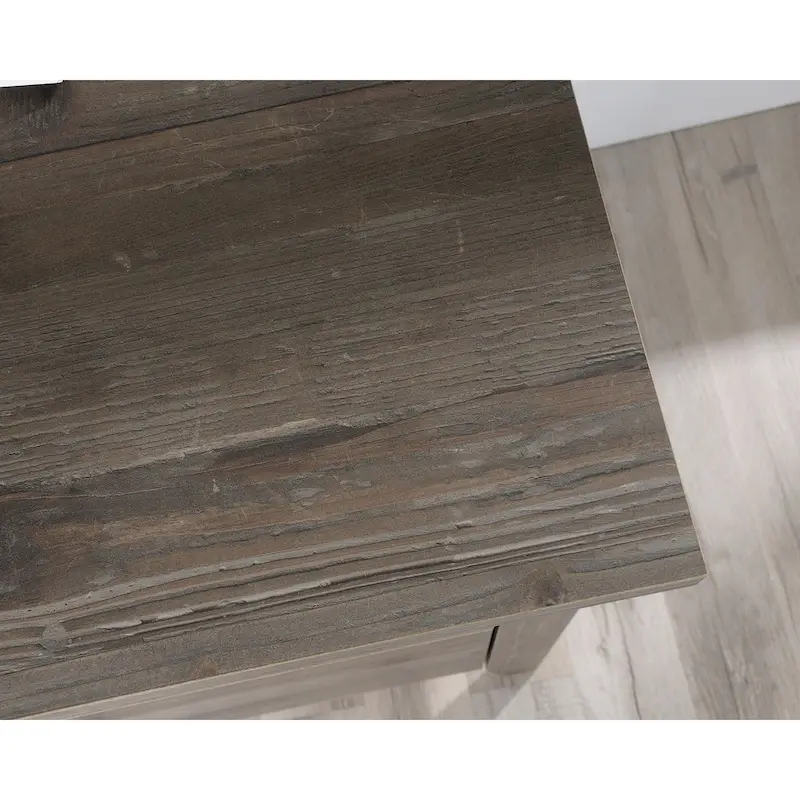 Lateral File Cabinet with Safety Interlock - Pebble Pine Finish