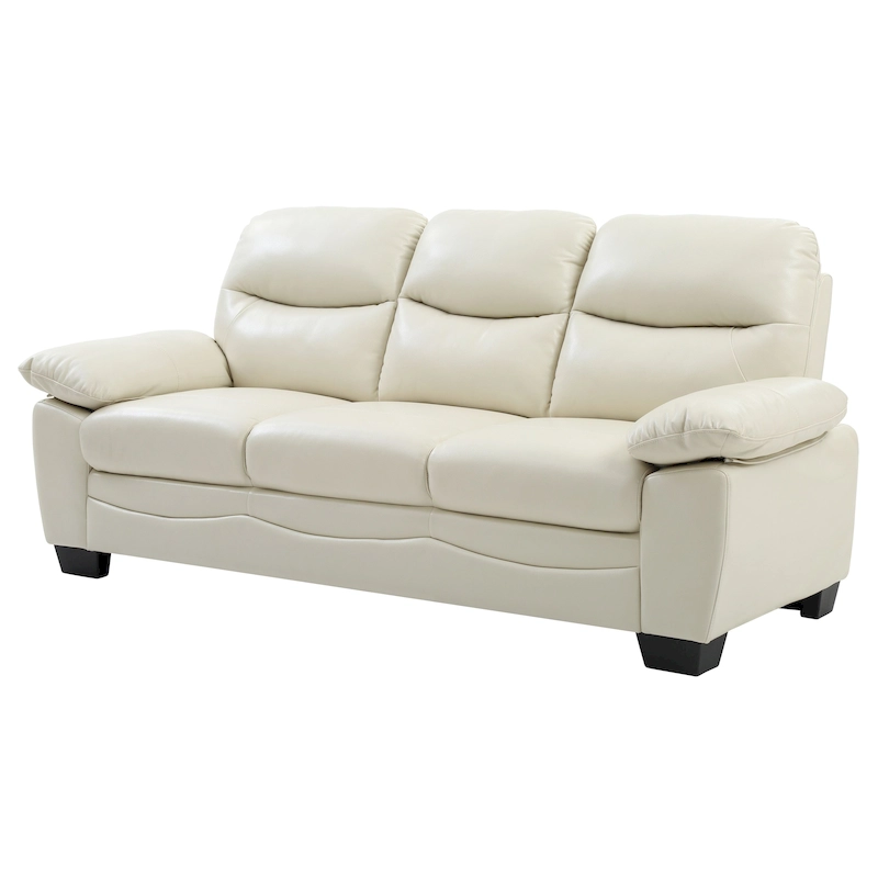 Marta Faux Leather Sofa