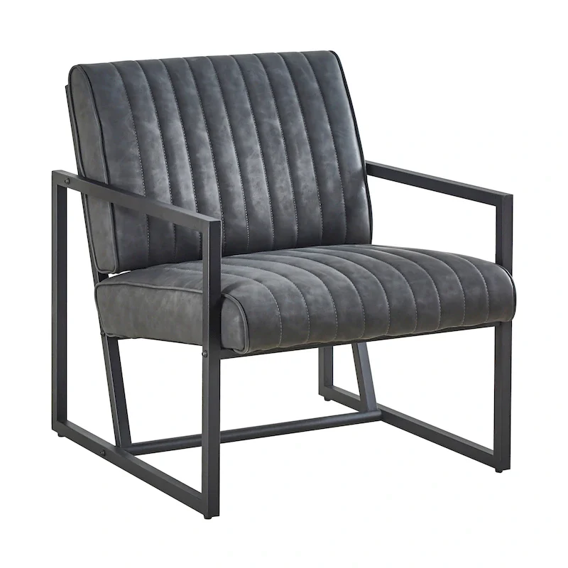 Modern 26 Arm Chair with Steel Legs