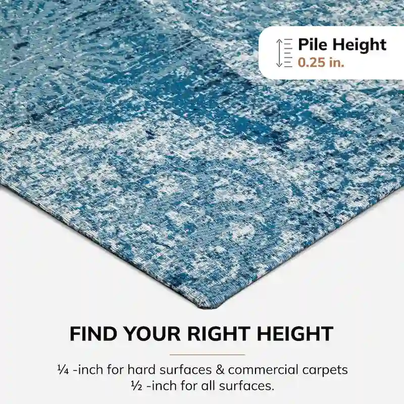 Jani 40 x 54 1/2 Rug'd Chair Mat