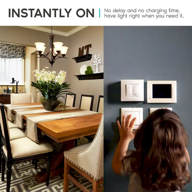 Luxrite A19 LED Light Bulb 60W Equivalent, Dimmable, 800 Lumens, Enclosed Fixture Rated, Energy Star, E26 Base (24 Pack)