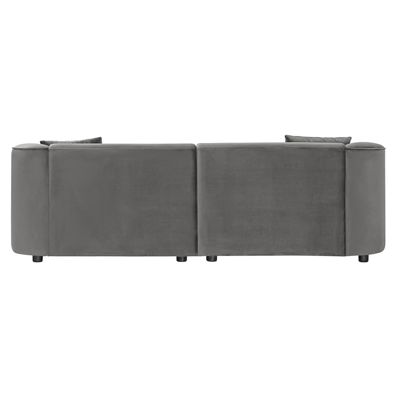 Christopher Knight Home - Allegra Sculptural 87 Curved Sofa