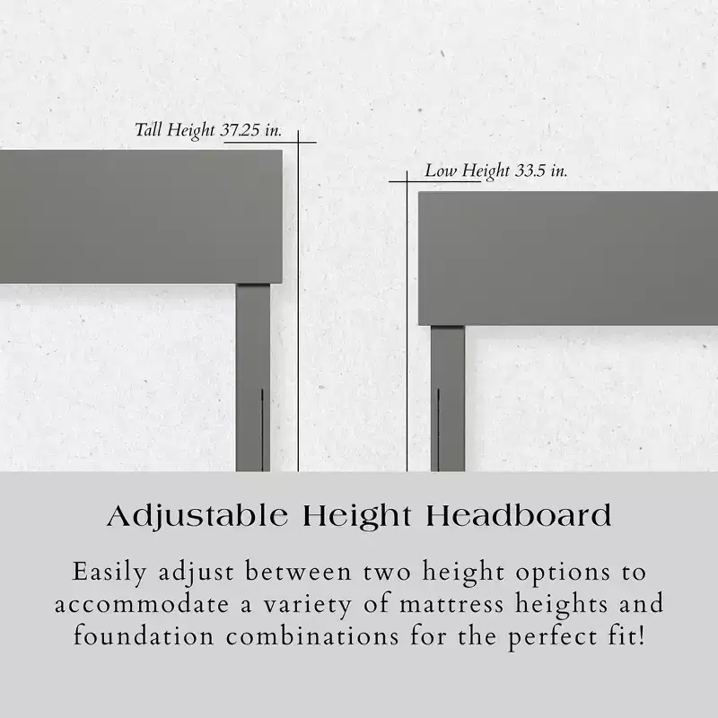HomeStock Freestanding Headboards with Bed Frame
