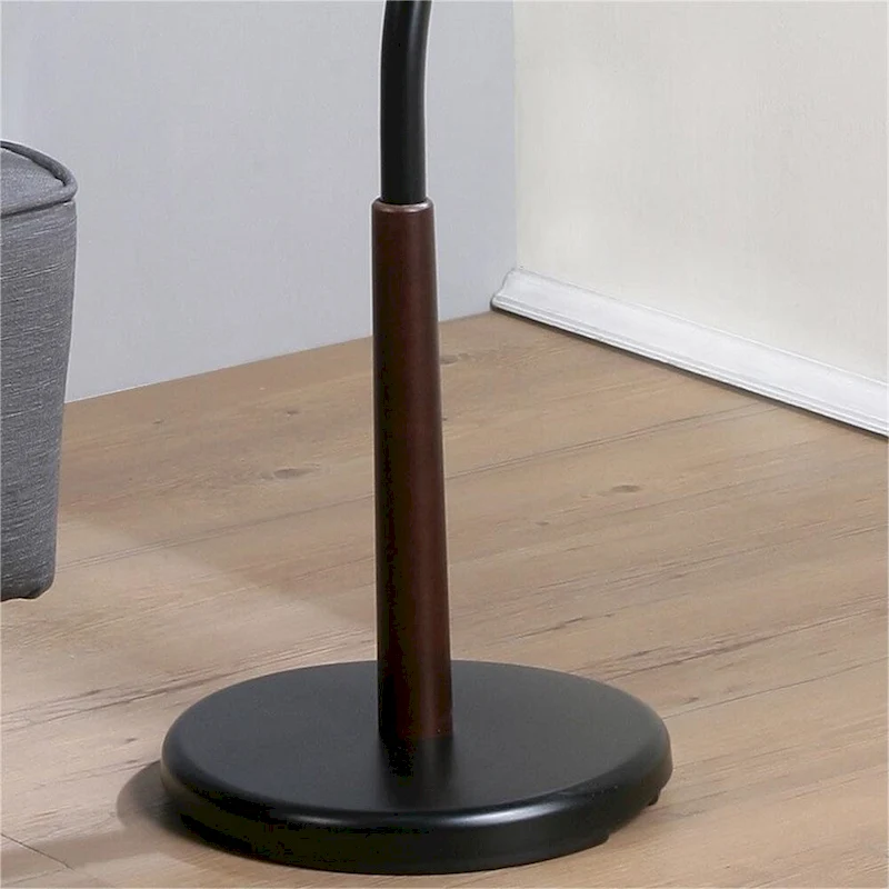 Metal Branch Design Standing Coat Rack with 9 Hooks