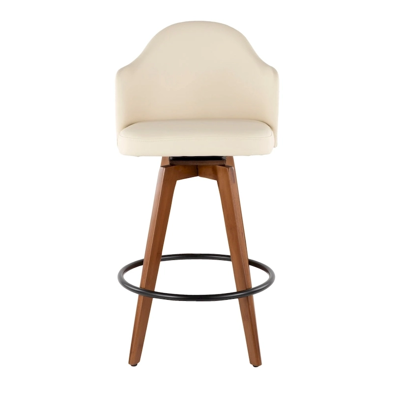 Carson Carrington Valsatra Mid-century Modern Counter Stool
