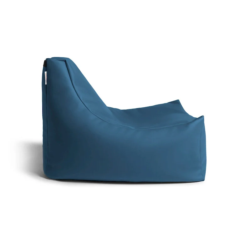Jaxx Juniper Jr Kids Bean Bag Chair, Premium Vinyl, Royal Blue