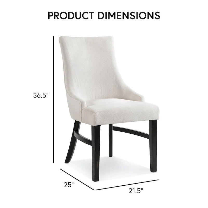 Kieran Farmhouse 5-Piece Black Wooden Dining Set